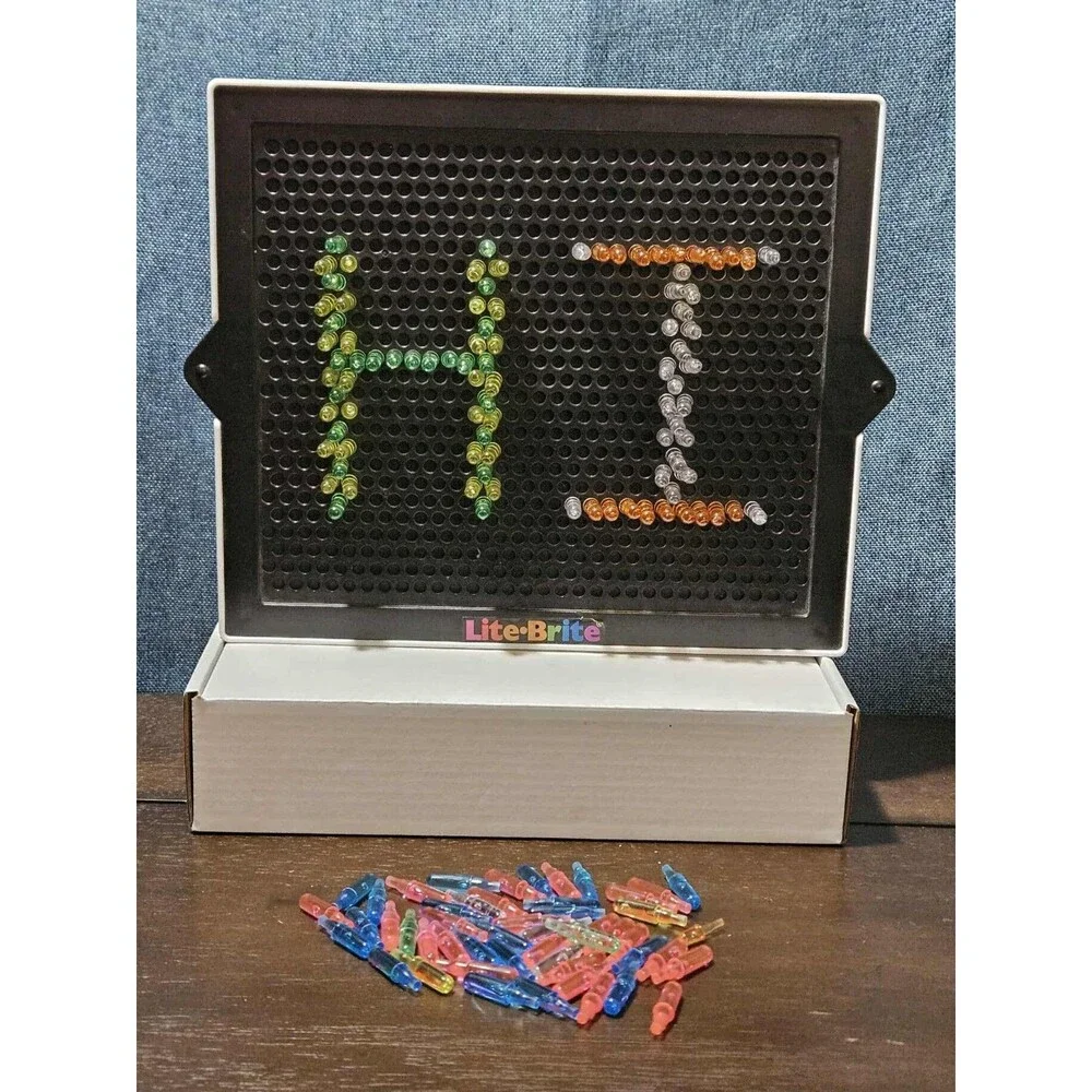 Lite Brite Ultimate Classic Basic Fun | LED Light Up Toy | Retro Style Peg Art